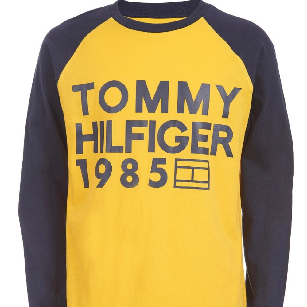 Tommy Hilfiger Colorblock Logo Tee Size:XL(18-20)